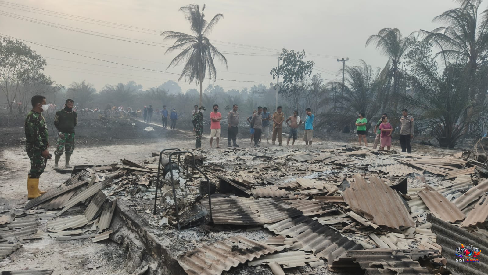 Karhutla di Bangka Merembet ke Permukiman, Dua Rumah Terbakar dan Uang Rp10 Juta Hangus