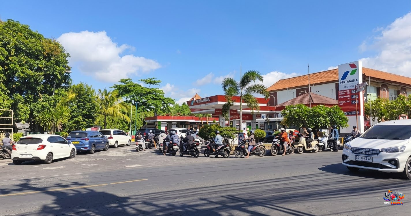 Antrean SPBU Bali Mengular, Pertalite dan Pertamax Kosong di Sejumlah Lokasi meski Pasokan Tambahan Tiba